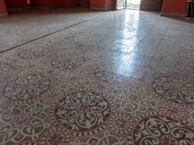 pavimenti con maioliche, 